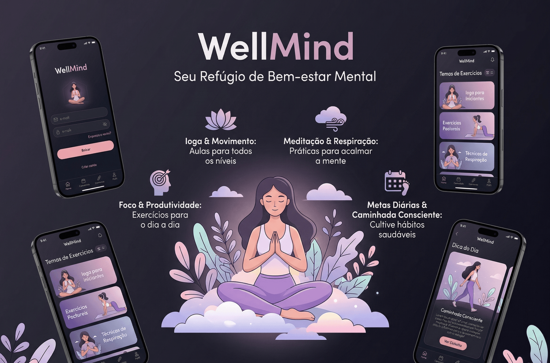 WellMind — App de Saúde Mental